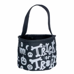 Balde Halloween Naranja Para Caramelos KIKEMAR 1 Pieza