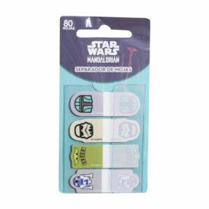Separador De Hojas Diseño Mandalorian DISNEY 80 hojas