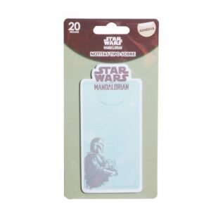 Notas Adhesivas Diseño Mandalorian DISNEY 20 hojas