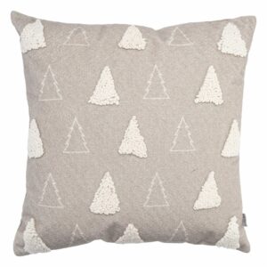 Cojín Navideño Árboles Tufting KÁLIDO 45X45 Cm