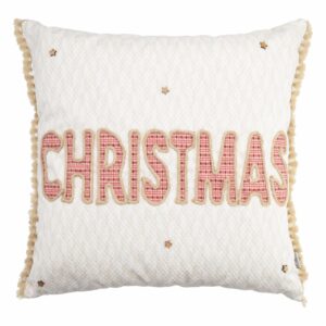 Cojín Navideño Letras Believe KÁLIDO