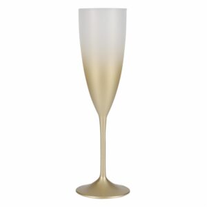 Copa Para Champagne Plástica Prime Dorado NEOPLAS 170 Ml