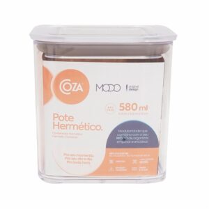 Contenedor Hermetico Modo Cristal COZA 580 Ml