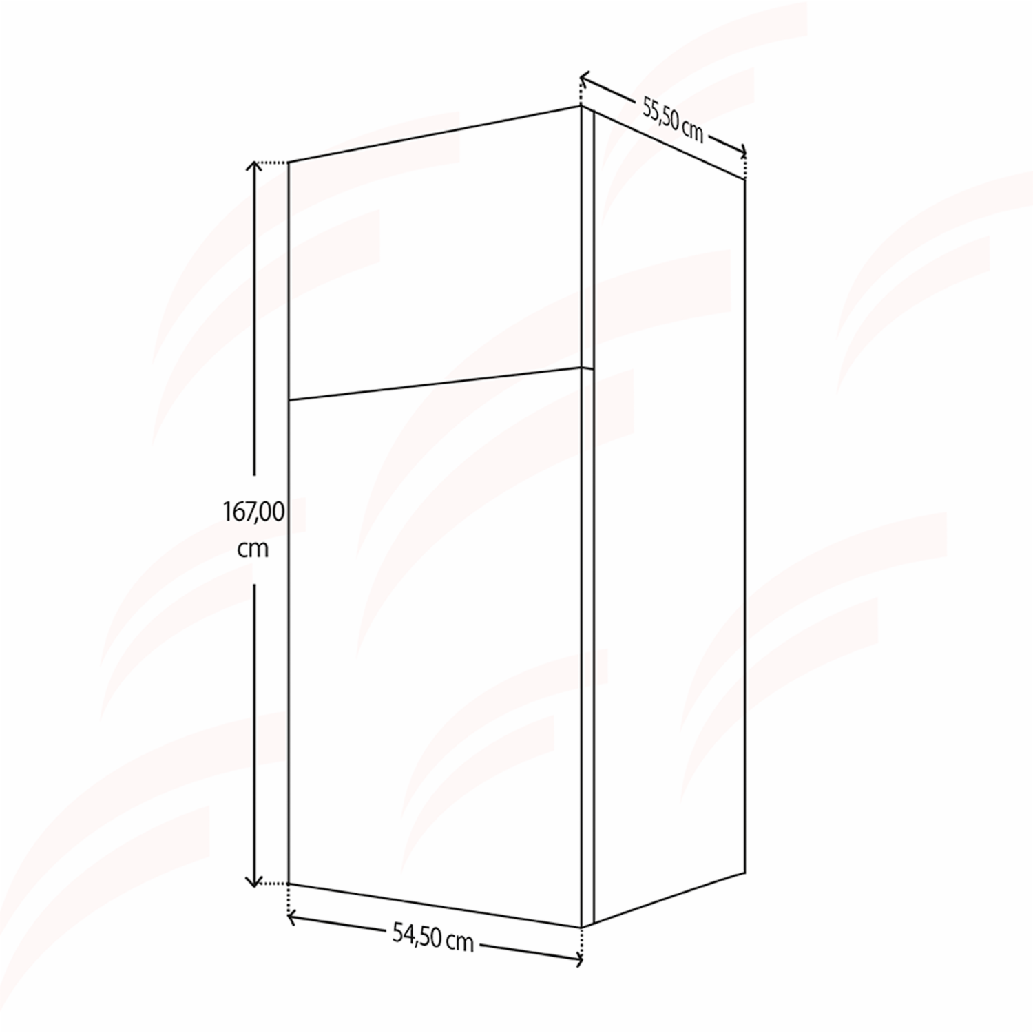 Refrigerador No Frost Top Mount Inverter ELECTROLUX 251 Litros