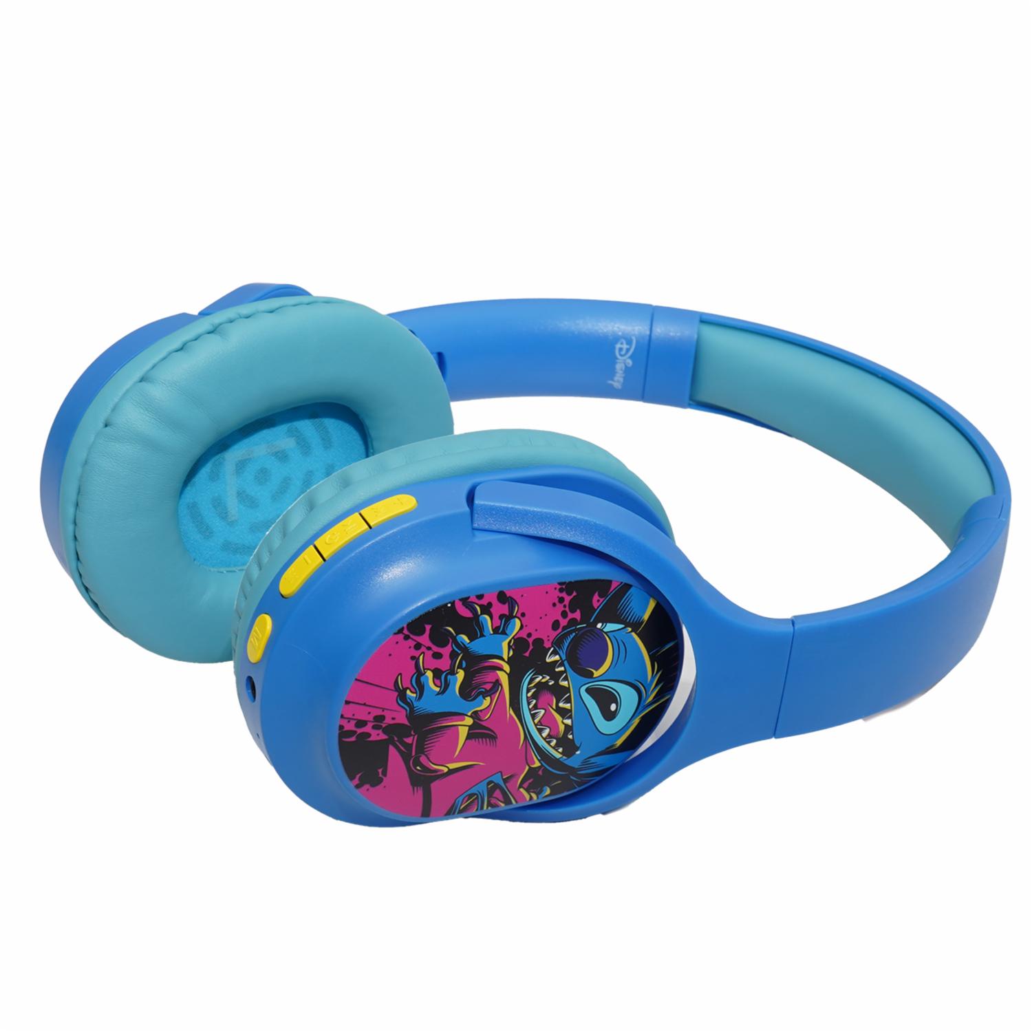 Audífonos ´Stereo Con Micrófono Diseño De Stitch Con Diadema XTECH Inalámbricos - Imagen 3