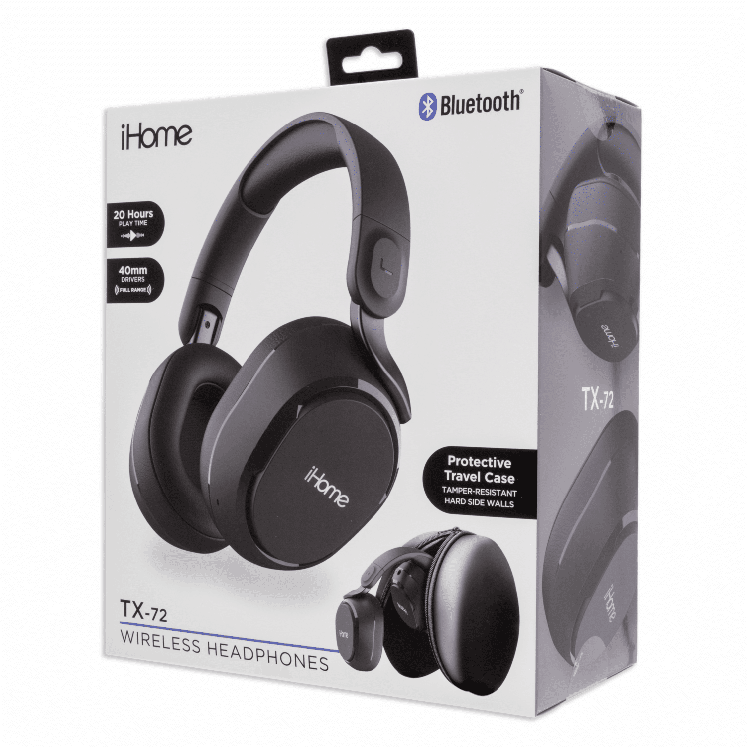 Audífonos Headphones TX-72 Negro IHOME - Imagen 6