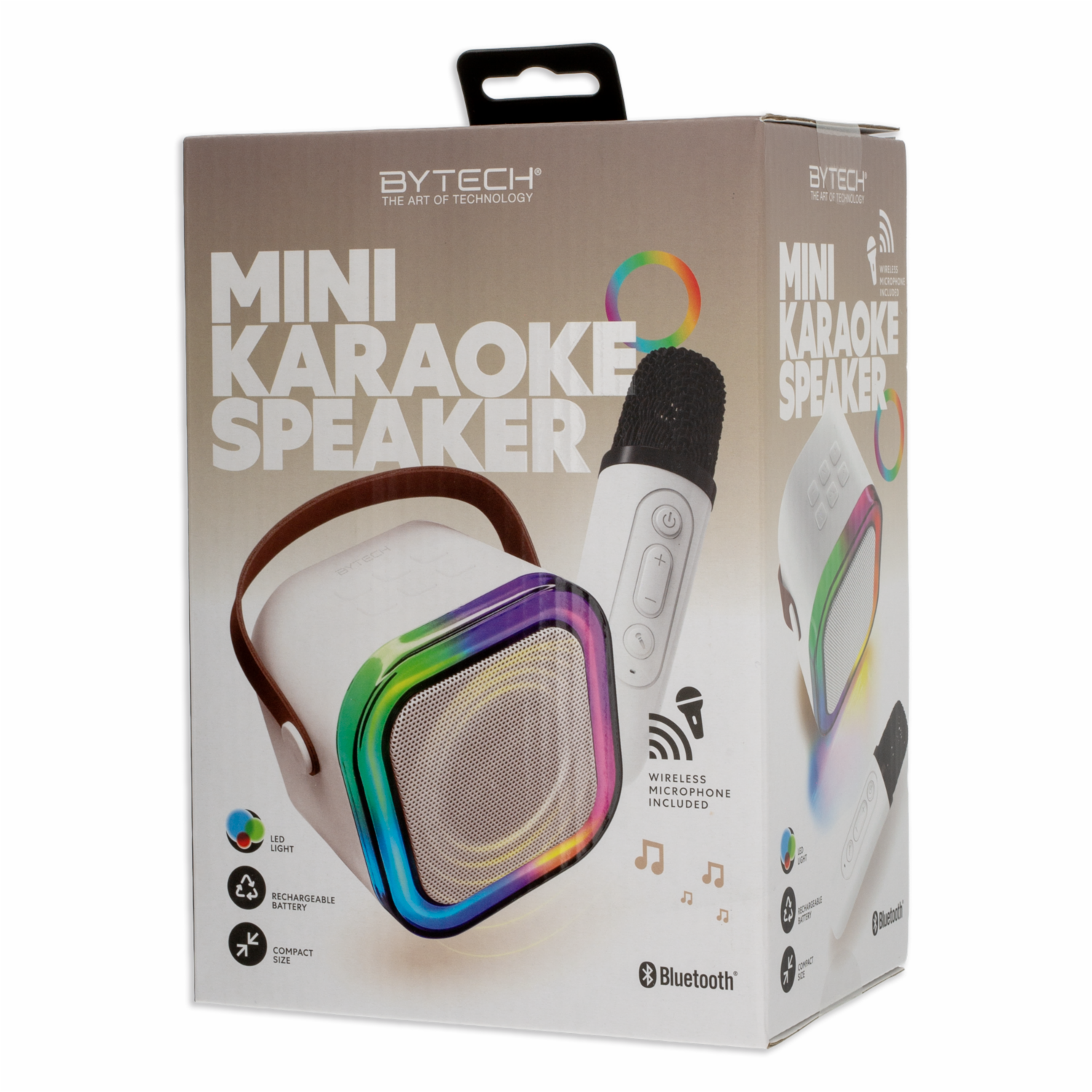 Parlante Mini Karaoke Portátil BYTECH Inalámbrico - Imagen 10