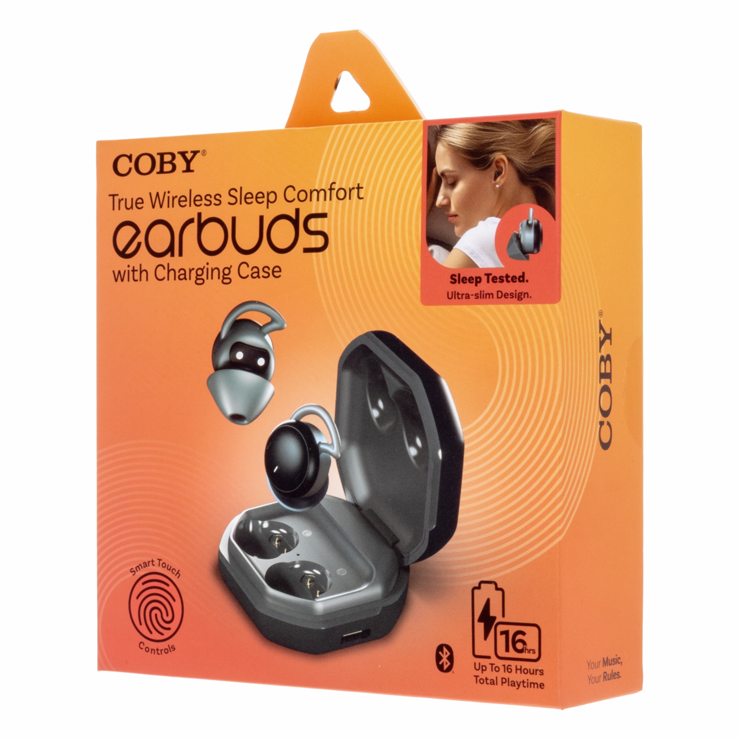 Audífonos Earbuds Con Estuche De Carga COBY Bluetooth - Imagen 8