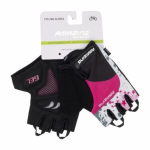 Guantes De Ciclismo Para Dama Con Gel AMAZING Talla Grande