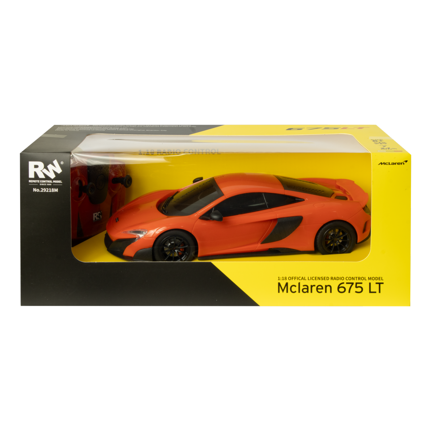 Vehículo R/C 1:18 McLaren 675 LT RW Usa Pilas AA x 6 - Imagen 2