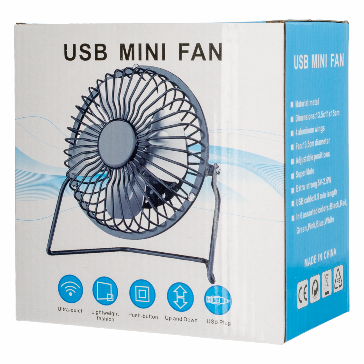 Ventilador Mini CHAN RUN DIAN Usb