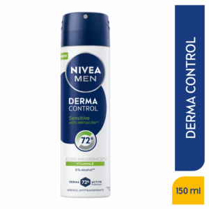 Desodorante Spray Derma Control Sensitive Protect NIVEA 150 Ml