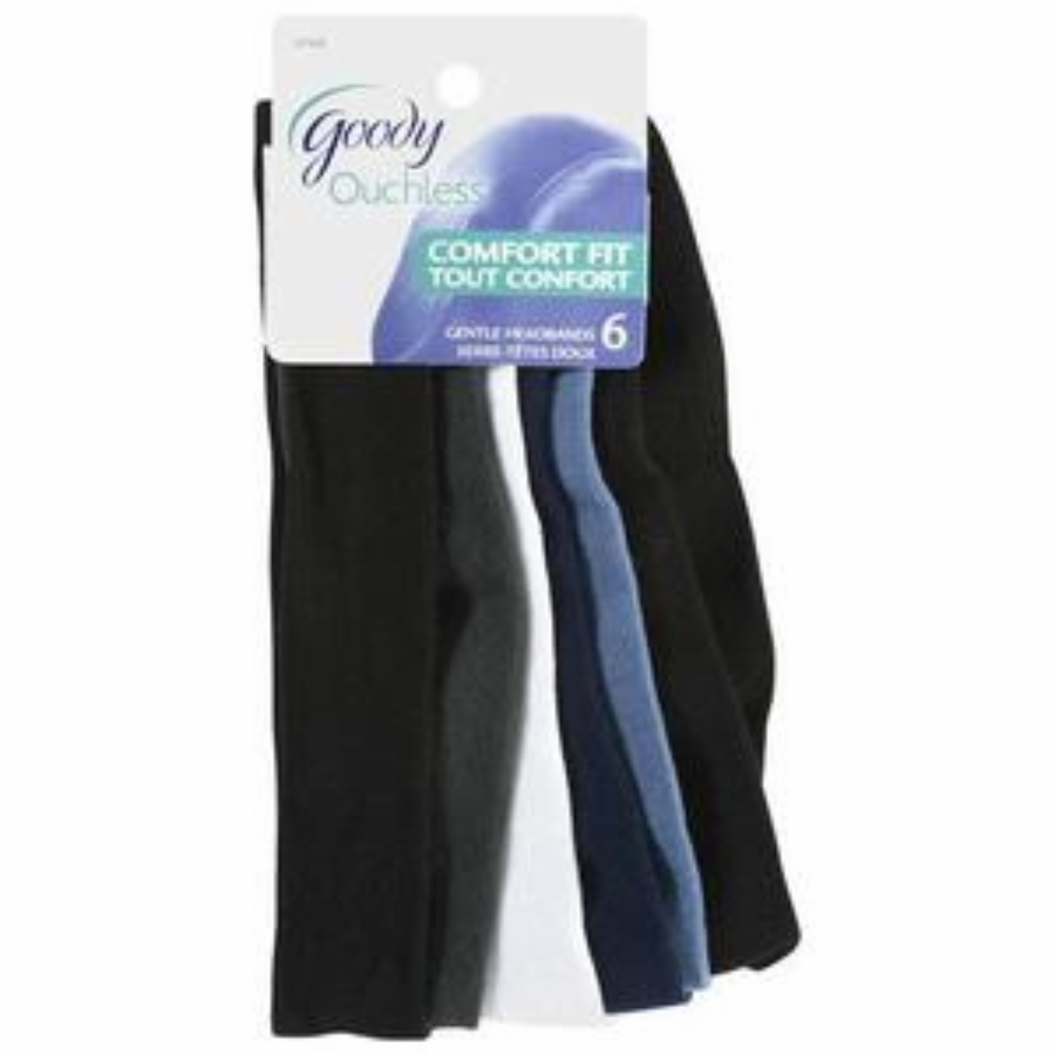 Vinchas De Cabello Tipo Ligas De Nylon GOODY Longitud Perfecta