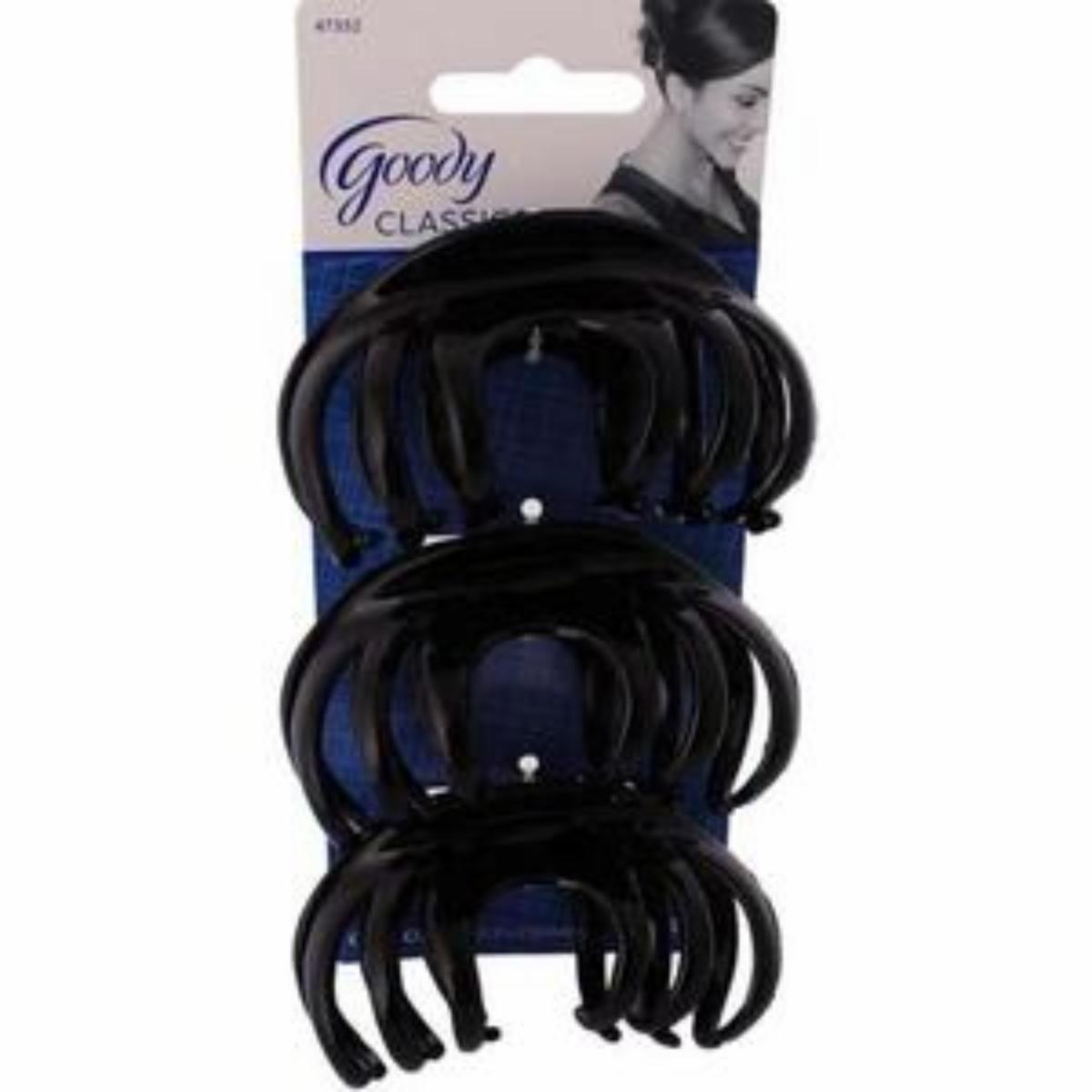 Vinchas De Cabello Pinza X3 GOODY Longitud Perfecta