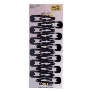 Clips Negro X12 CONAIR Paquete