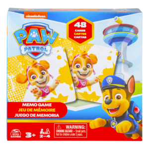 Juego De Mesa Memoria PAW PATROL 2 - 4 Jugadores