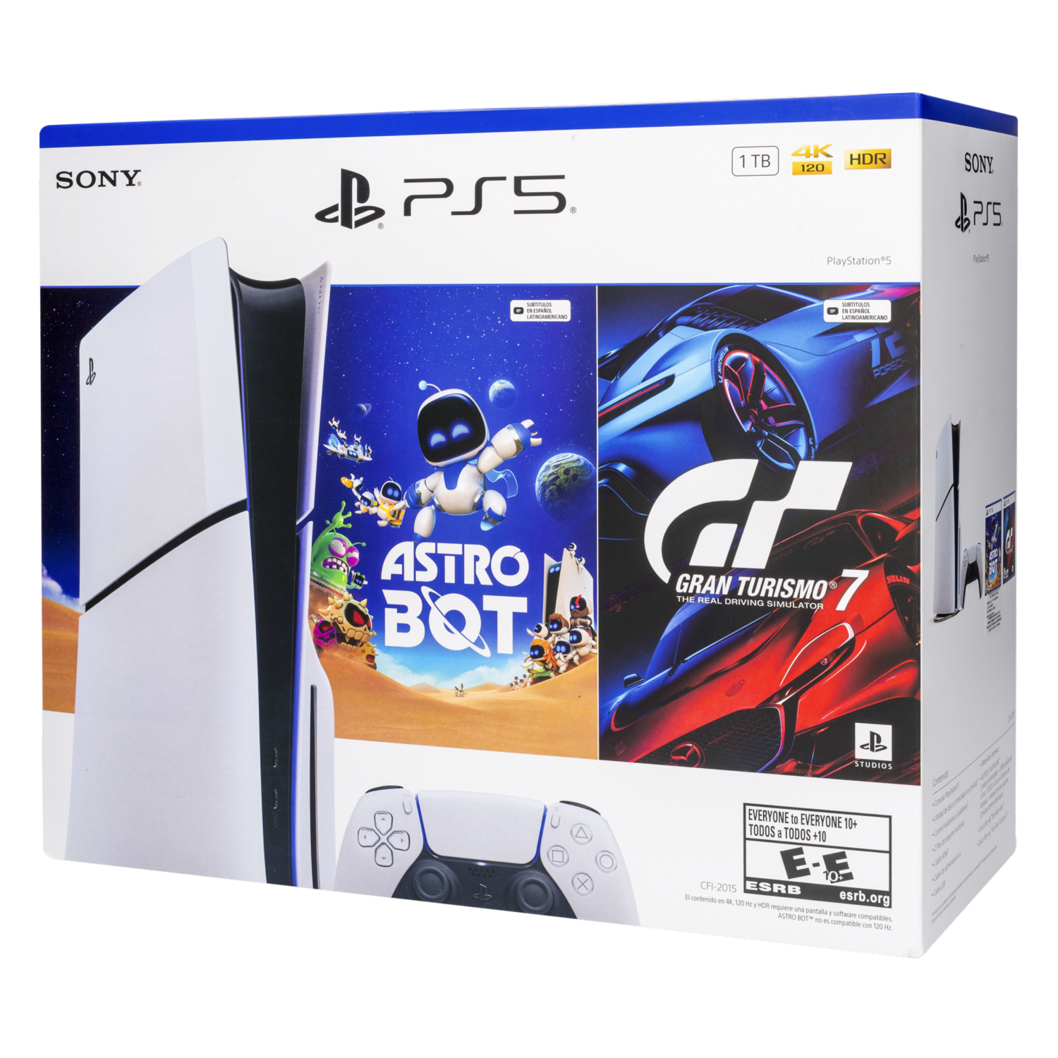 Consola Disco Ps5 2015 Gran Turismo 7 Y Astro Bot SONY Estándar - Imagen 2