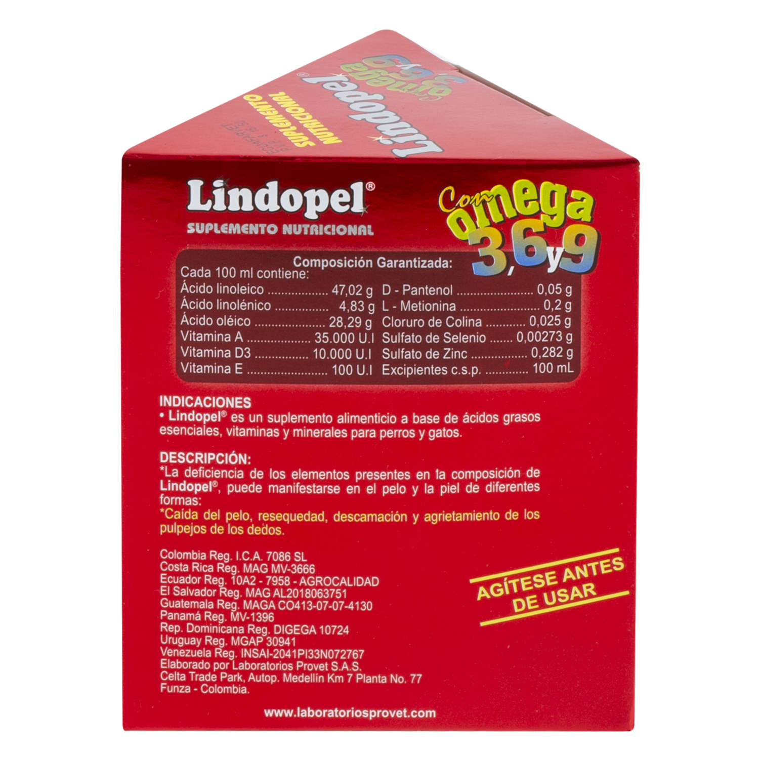 Shampoo Para Mascota LINDOPEL 120 Ml - Imagen 2