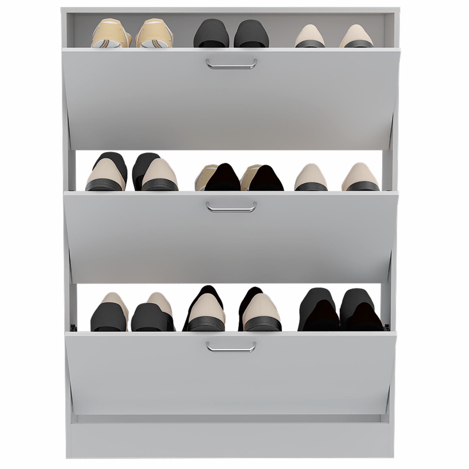 Zapatera Otawa 3 Frentes Blanco RTA MDF