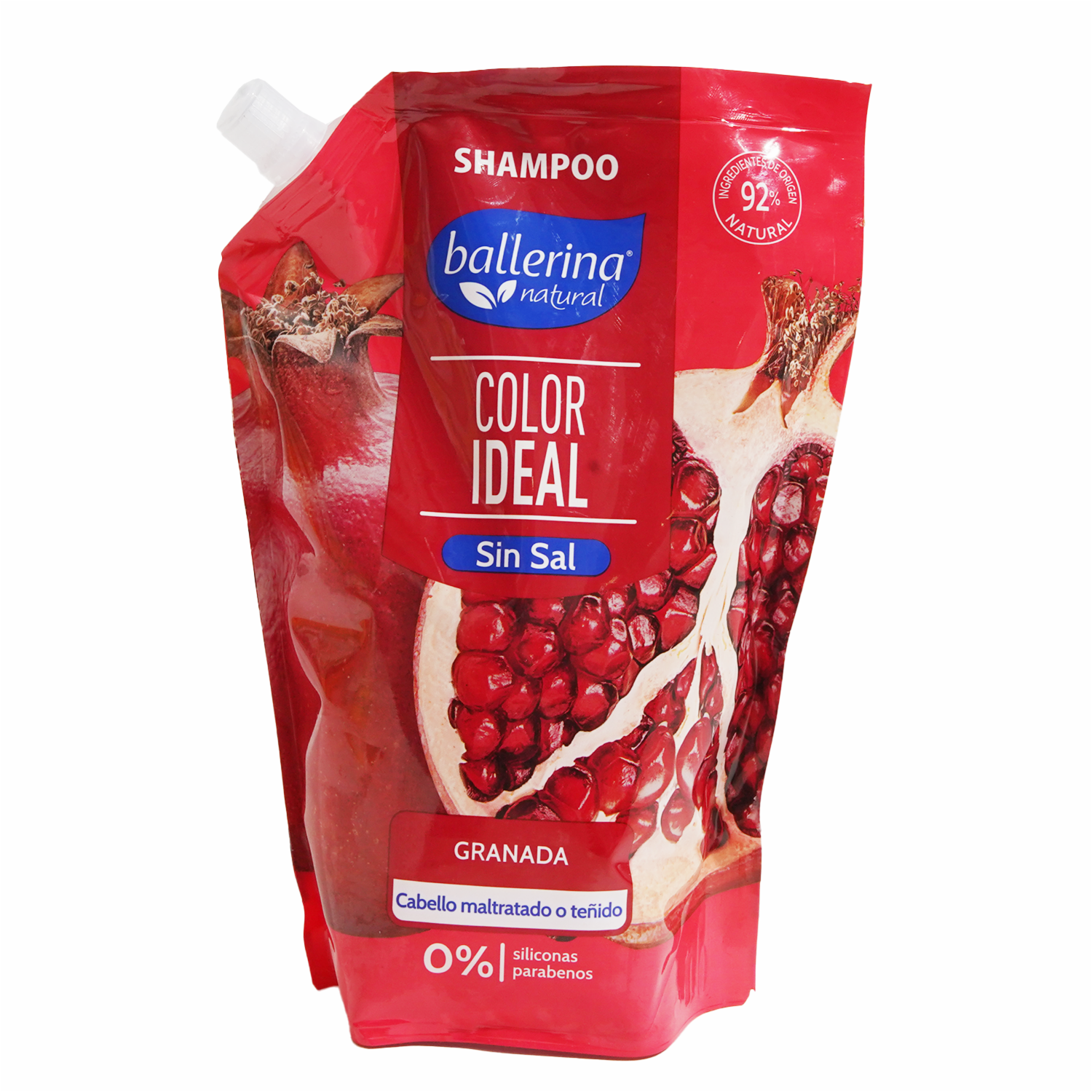 Shampoo Sin Sal De Granada Doy Pack BALLERINA 900 Ml - Imagen 2