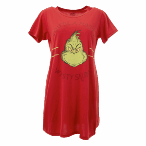Camisola Navidad Manga Corta Rojo GRINCH