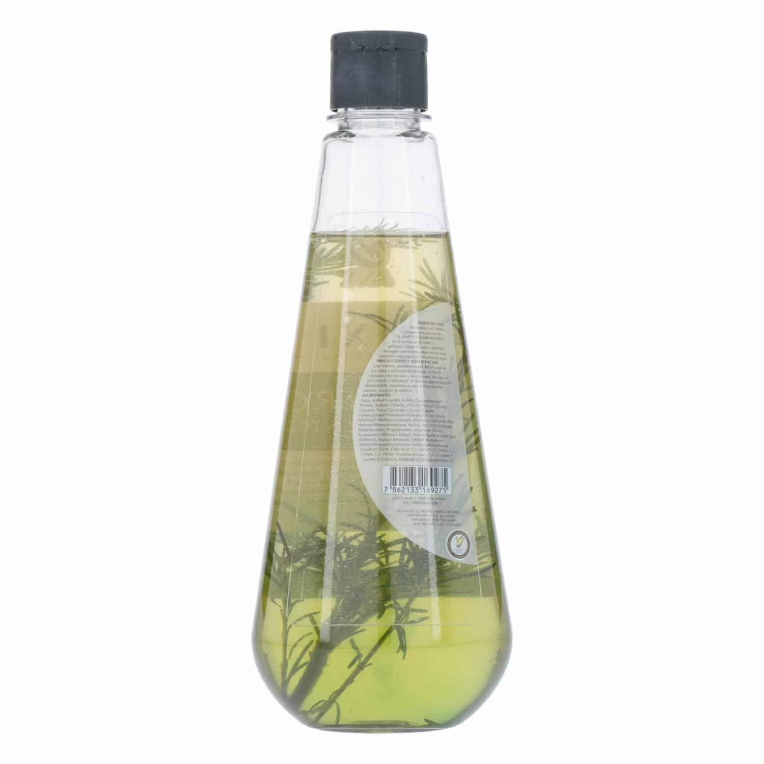 Shampoo Capilar Crecimiento Con Ramas De Romero Naturales ELIXIR BY ESSENTIAL 370 Ml - Imagen 3