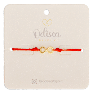Pulsera Infino Rojo ODISEA BIJOUX Unidad
