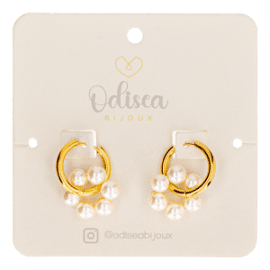 Argollas Lolita Blanco ODISEA BIJOUX Unidad