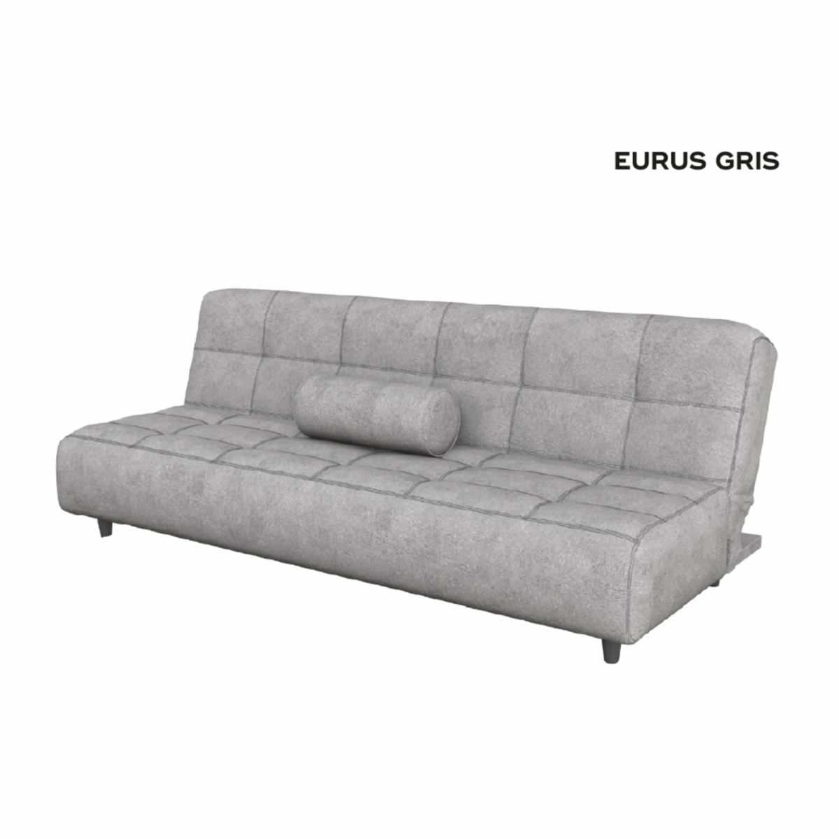 Sofá Cama Spring Eurus Gris CHAIDE Madera - Imagen 3