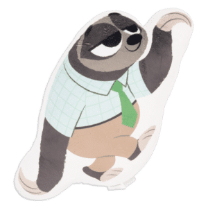 Cojín Forma Zootopia Flash KALIDO 50X31 Cm