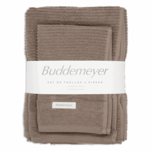 Juego De Toallas Gio Extra Soft 420 G Chocolate BUDDEMEYER