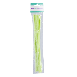 Limpia Pipas Que Brilla En La Oscuridad Verde CRAFTSPOT 25 Piezas