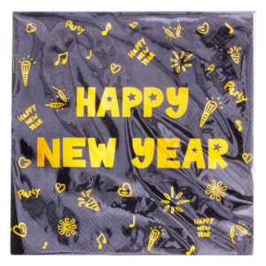 Servilletas Diseño Happy New Year Set FREE HOME X 16 Uds