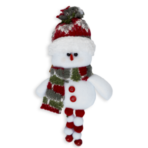 Colgante Navideño Muñeco De Nieve JOY 11X18 Cm