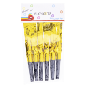 Pitos De Fiesta Para Fin De Año HUI PAI 6 Piezas