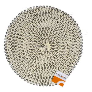 Individual Individual Tejido Luis Blanco FREE HOME 38 Cm