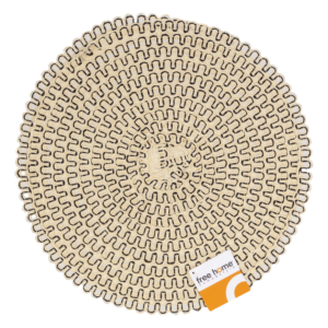 Individual Individual Tejido Luis Natural FREE HOME 38 Cm