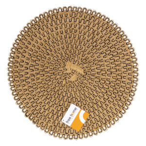 Individual Individual Tejido Luis Café FREE HOME 38 Cm