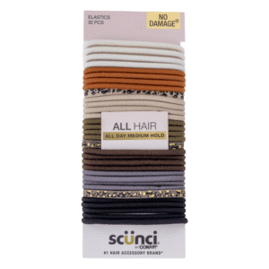 Elásticos Estampado Varios Colores X 32 CONAIR Paquete