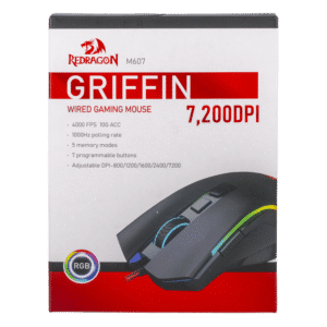 Mouse Gamer Griffin M607 REDRAGON Con Cable