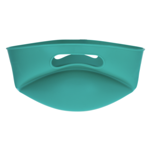 Plato Para Mascota Plegable Turquesa GARRINI Unidad