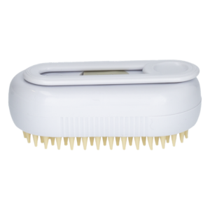 Cepillo Para Mascota Vaporoso 2 En 1 Blanco A&A TECHNOLOGY Unidad