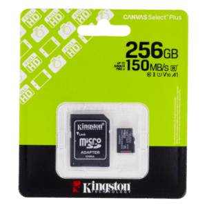 Micro Sd 256Gb Canvas Select Plus KINGSTON 3ra Generación