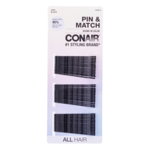 Horquillas Negras Medianas X45 CONAIR Paquete