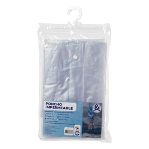 Poncho Impermeable Pvc Transparente MULTIPROYECTOS Unidad