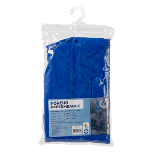 Poncho De Adulto S / Azul MULTIPROYECTOS Unidad
