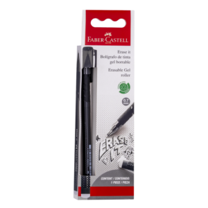 Bolígrafo Borrable Negro FABER CASTELL Unidad