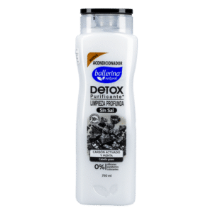 Acondicionador Detox Purificante Carbón Activado Y Menta BALLERINA 750 Ml