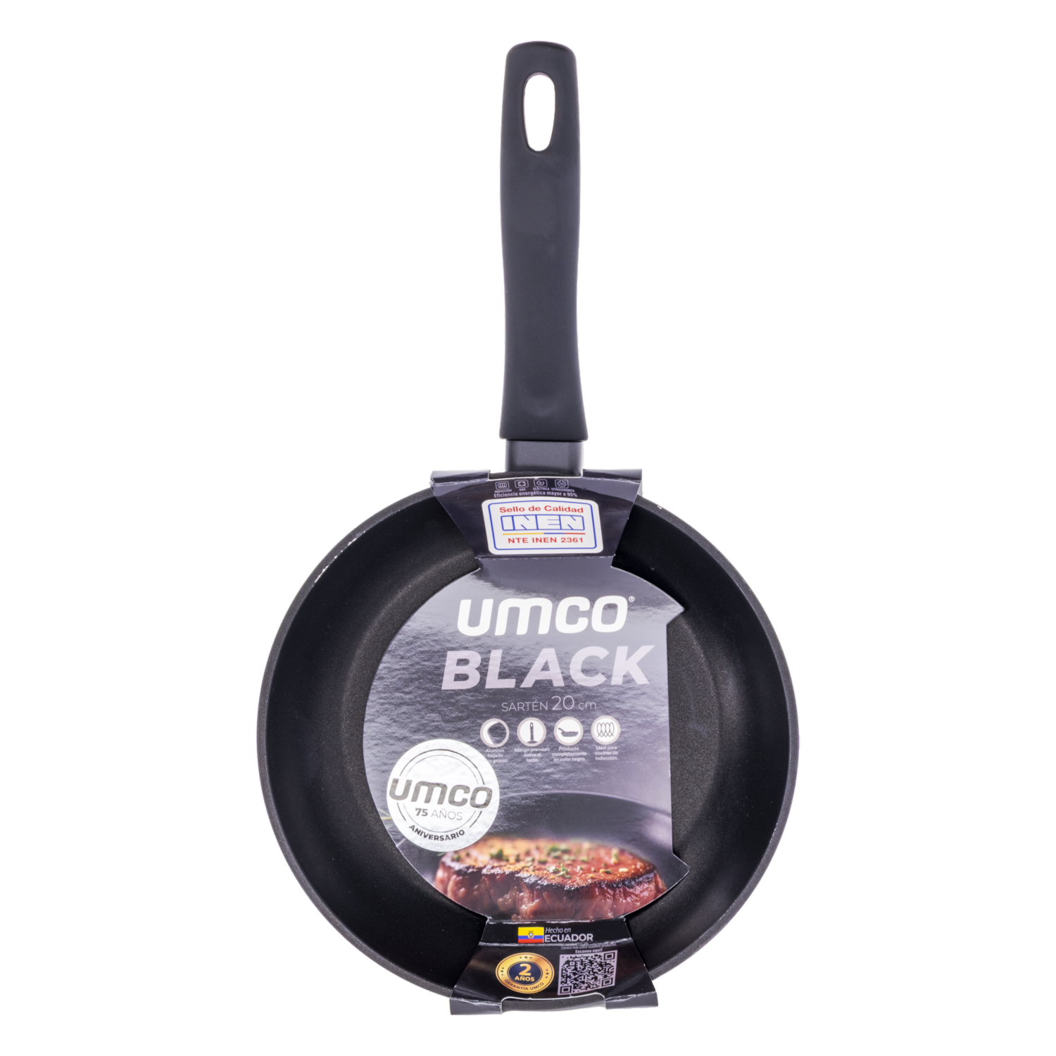 Sartén De Inducción Black UMCO 20 Cm