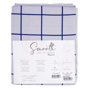 Juego De Sabanas Smooth Grey Stripes NOPERTI